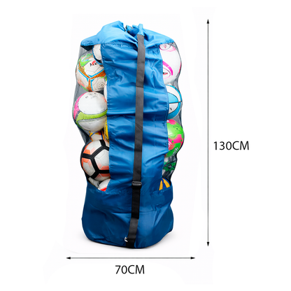 Bolsa de Malla Deportiva para Balones con Cordón 130x70cm