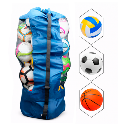 Bolsa de Malla Deportiva para Balones con Cordón 130x70cm