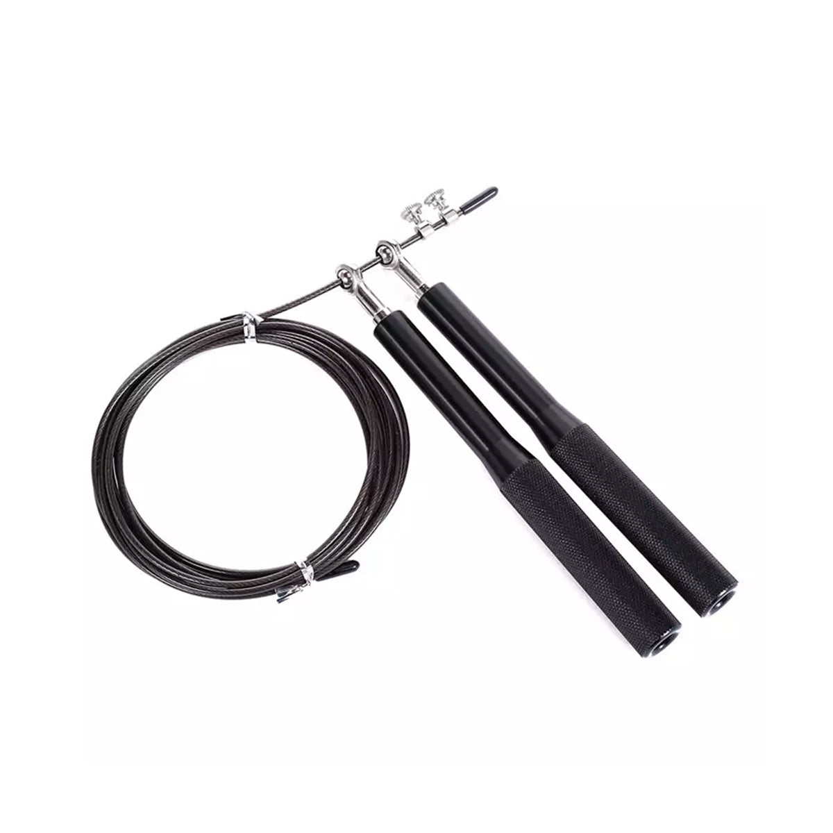 Cuerda De Saltar CablePelado - Acero Con PVC, Mangos Antideslizantes, Ajustable 2.8 M, Ideal Para Fitness Y Boxeo