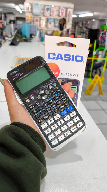 Calculadora Científica Casio FX-991EX CLASSWIZ – 553 Funciones, Hoja De Cálculo Y Pantalla De Alta Resolución