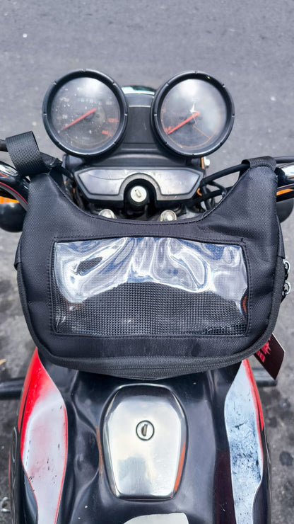 Canguro Para Moto WOLF Impermeable Con Pantalla Para Teléfono – Soporte Frontal Multifuncional