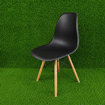 Silla Eiffel Estilo Nórdico Minimalista – Base De Madera Para Comedor, Escritorio Y Sala
