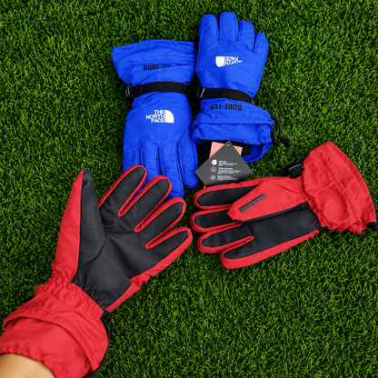 Guantes De Invierno Semi-Impermeables Con Forro Polar Interior – Protección Térmica Para Frío Y Lluvia Ligera