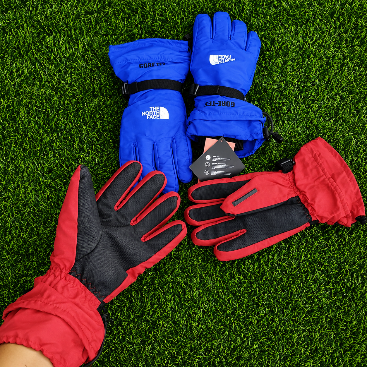 Guantes De Invierno Semi-Impermeables Con Forro Polar Interior – Protección Térmica Para Frío Y Lluvia Ligera