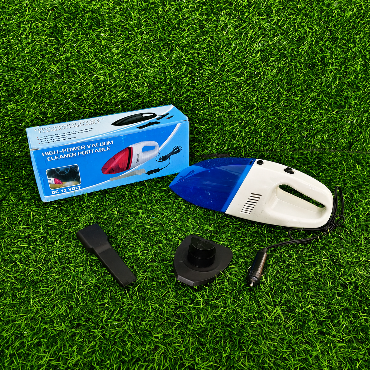 Aspiradora Portátil Para Auto – Mini Aspiradora De Mano 12V Con Boquilla Delgada y Cable Largo Para Limpieza Interior