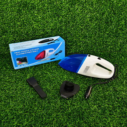 Aspiradora Portátil Para Auto – Mini Aspiradora De Mano 12V Con Boquilla Delgada y Cable Largo Para Limpieza Interior