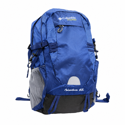 Mochila De Senderismo 40L Impermeable Con Organizador – Cierre Doble Y Soporte Lumbar Para Trekking