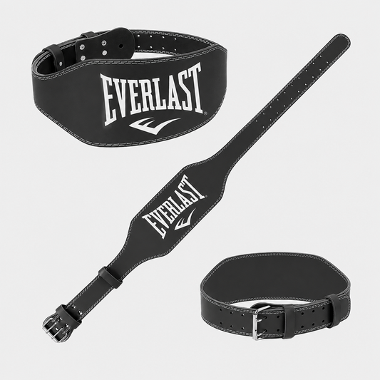 Cinturón De Gimnasio Everlast Para Pesas – Soporte Lumbar Para Entrenamiento De Fuerza