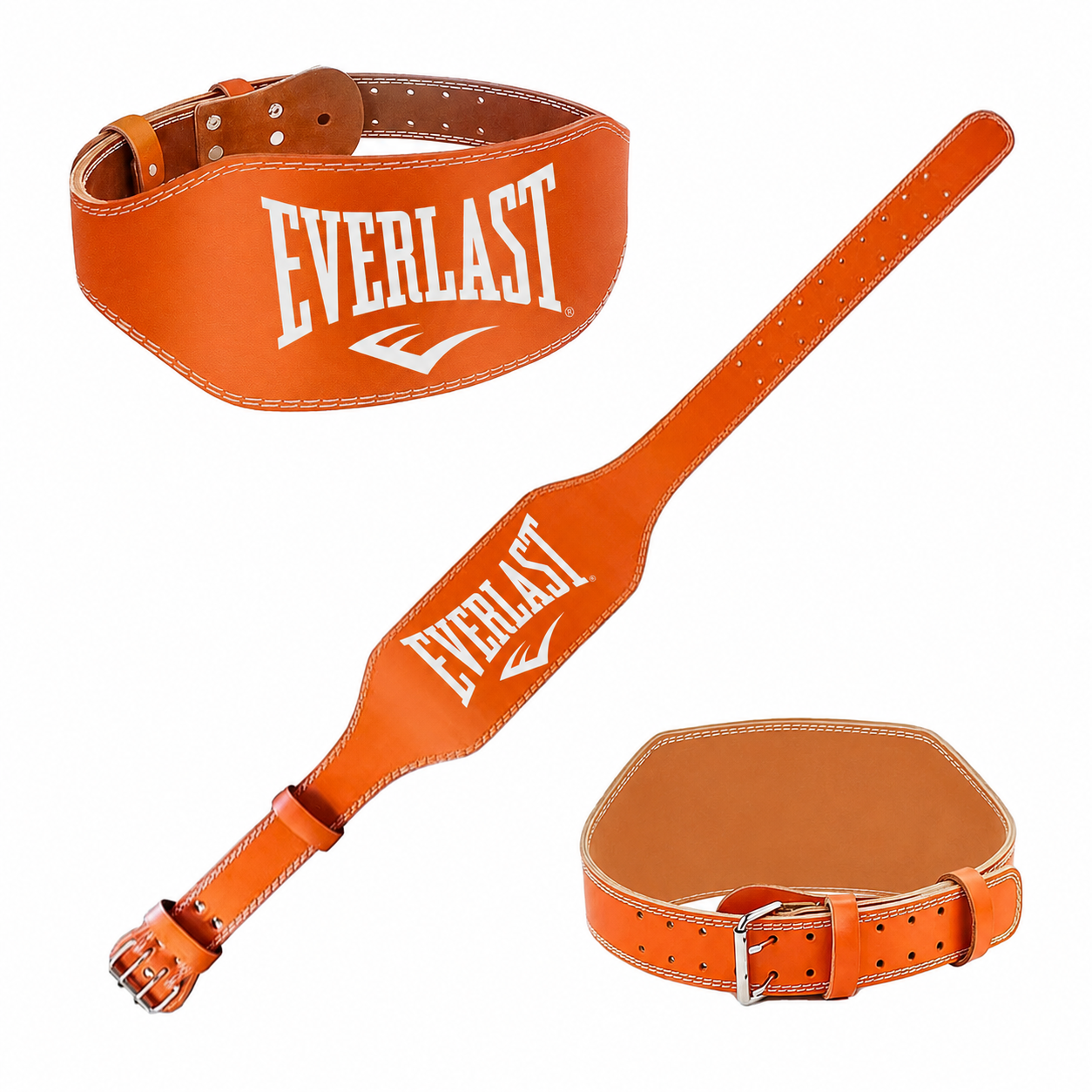 Cinturón De Gimnasio Everlast Para Pesas – Soporte Lumbar Para Entrenamiento De Fuerza