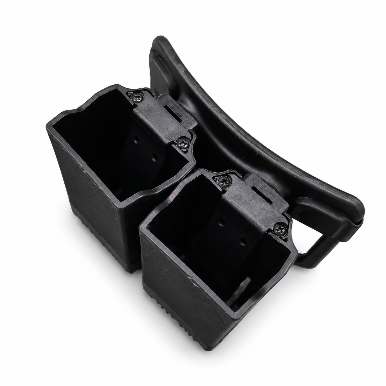 Porta Cargador Doble Tipo Paddle Con Montaje Para Correa – Estuche Rígido Para Pistolera Táctica