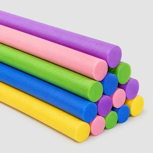 Tubo Flotador De Piscina Redondo 120cm – Espuma Maciza De Alta Flotabilidad Para Niños Y Adultos