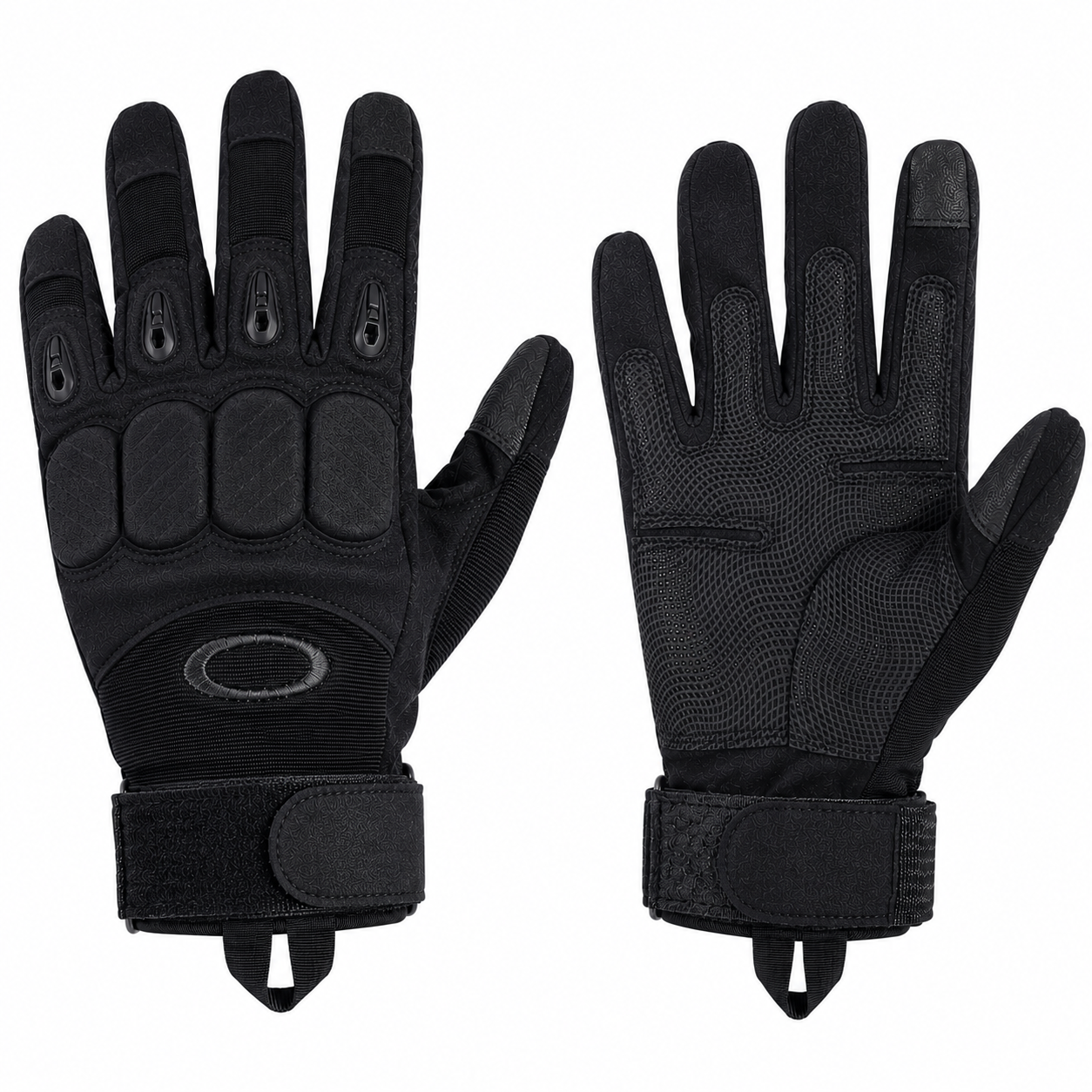 Guantes Tácticos Oakley Dedo Completo Nudillos Reforzados – Antideslizantes Y Cierre Ajustable Velcro Para Uso Militar O Deportivo