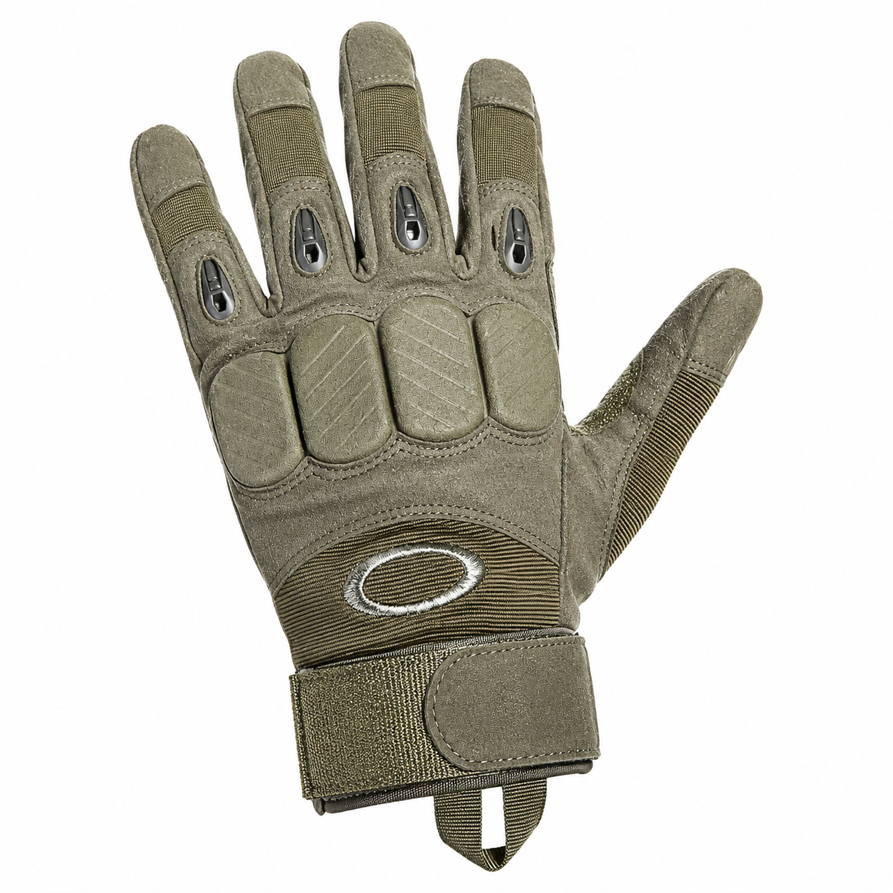 Guantes Tácticos Oakley Dedo Completo Nudillos Reforzados – Antideslizantes Y Cierre Ajustable Velcro Para Uso Militar O Deportivo