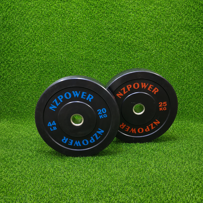 Discos Bumper Olímpicos De Caucho 15, 20 Y 25kg Con Núcleo De Acero – Para Levantamiento Y Crossfit