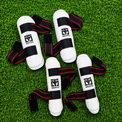 Canilleras Y Coderas Mooto Para Taekwondo, Boxeo Y Kickboxing – Espinilleras Y Protectores De Codo Acolchados Con Velcro