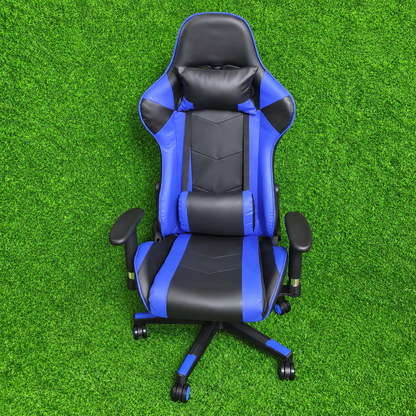 Silla Gamer 100% Reclinable Con Apoyabrazos Ajustables – Diseño Deportivo Con Almohadilla Lumbar Y Cervical