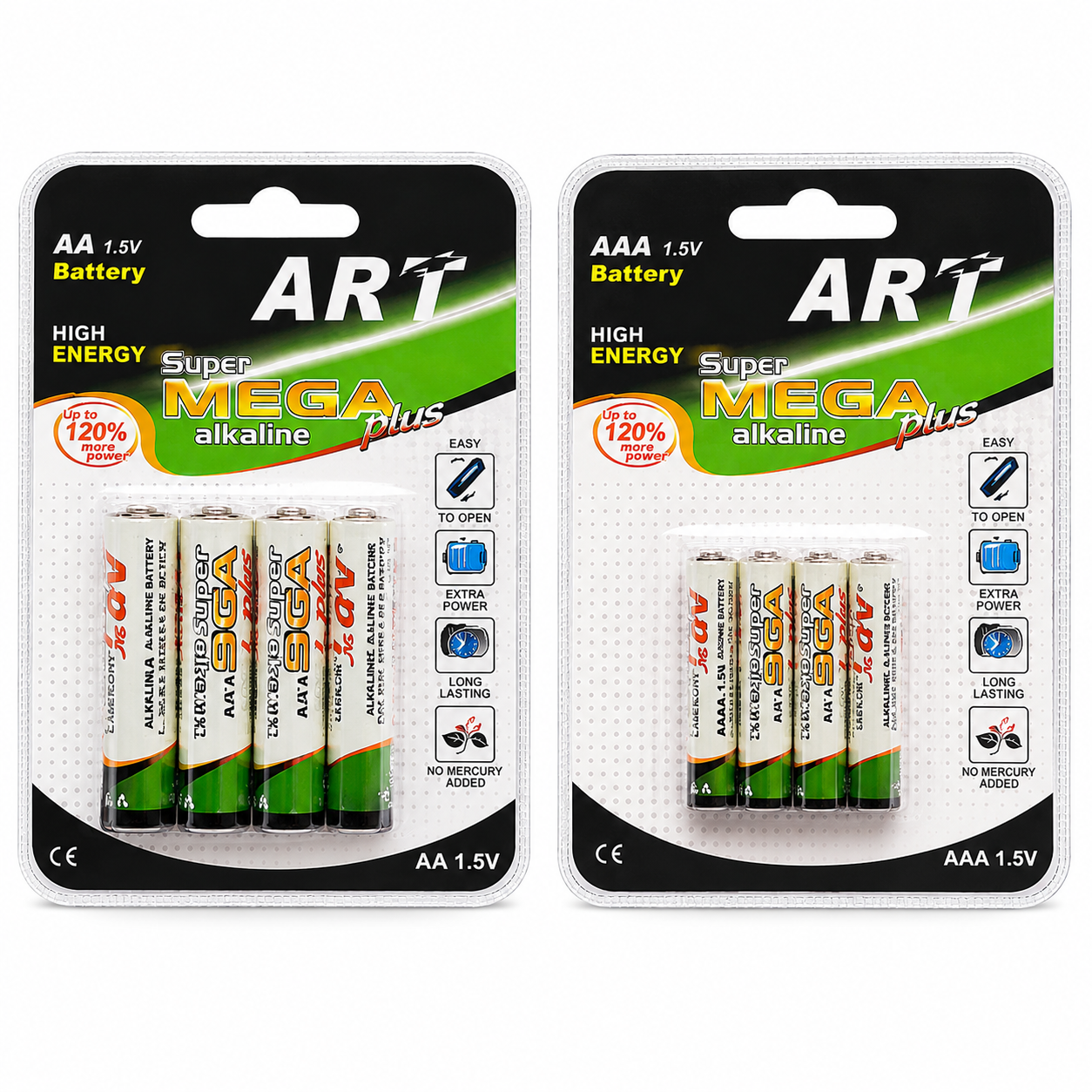 Pilas Recargables AAA Y AA – 4 Unidades Ni-Mh 1.2V Para Cámaras, Controles Y Más Características Principales