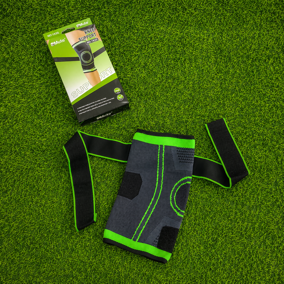Rodillera Deportiva De Compresión Con Cintas Cruzadas – Soporte Elástico Reforzado Para Entrenamiento