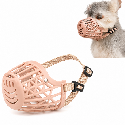 Bozal Antimordedura Tipo Cesta Para Mascotas – Tallas N°5, N°6 Y N°7