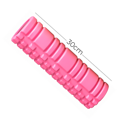 Rodillo De Espuma Foam Roller Texturizado – Para Masaje Muscular, Yoga Y Recuperación En Casa O Gimnasio