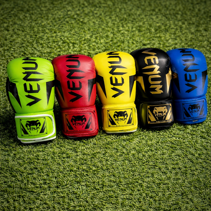 Combo Arena Completa — Saco Venum 150cm + Soporte + Guantes 14oz + Espinilleras + Vendas + Bucal + Cuerda