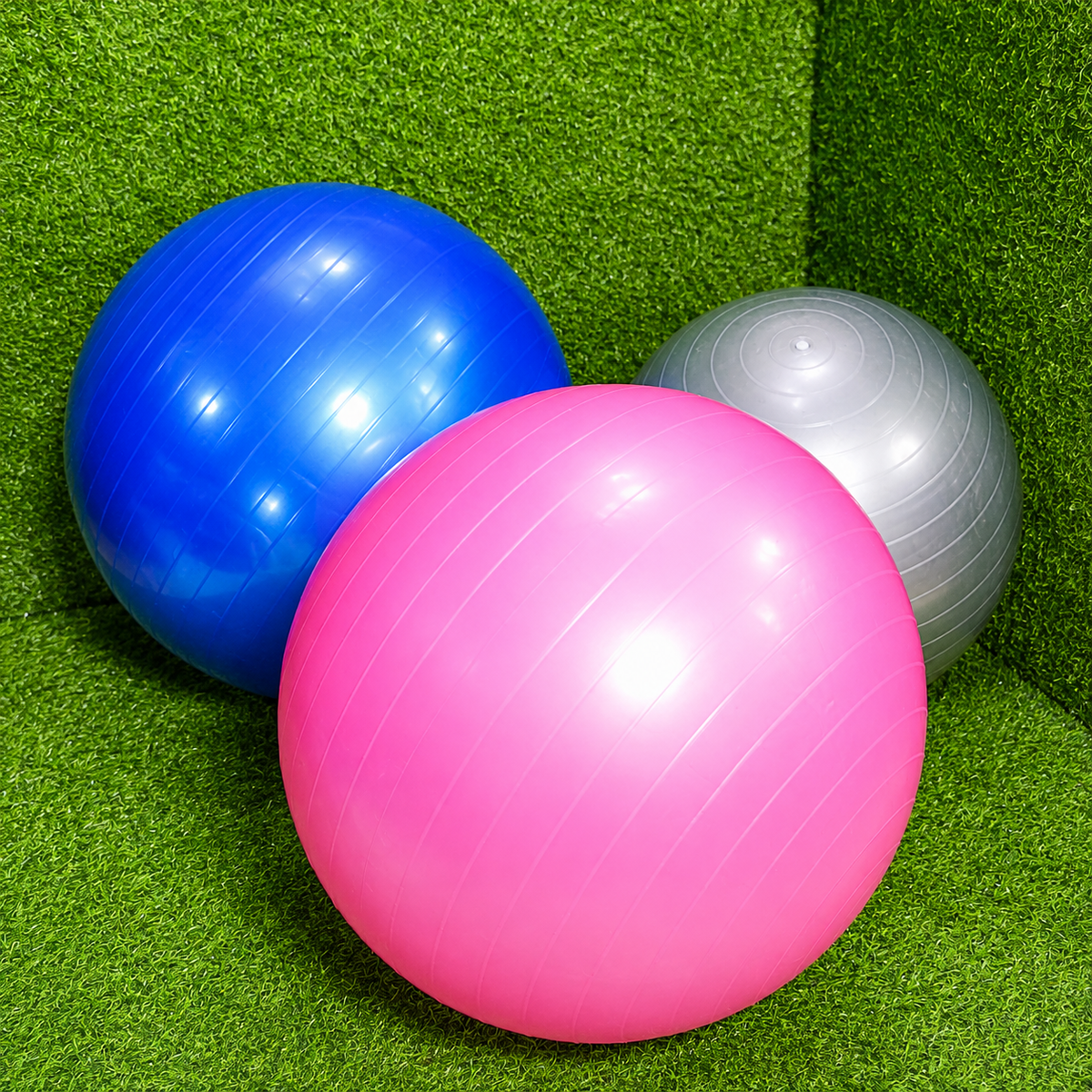 Pelota De Yoga Pilates 65cm – Balón Inflable Antideslizante Con Inflador Para Fitness Y Rehabilitación