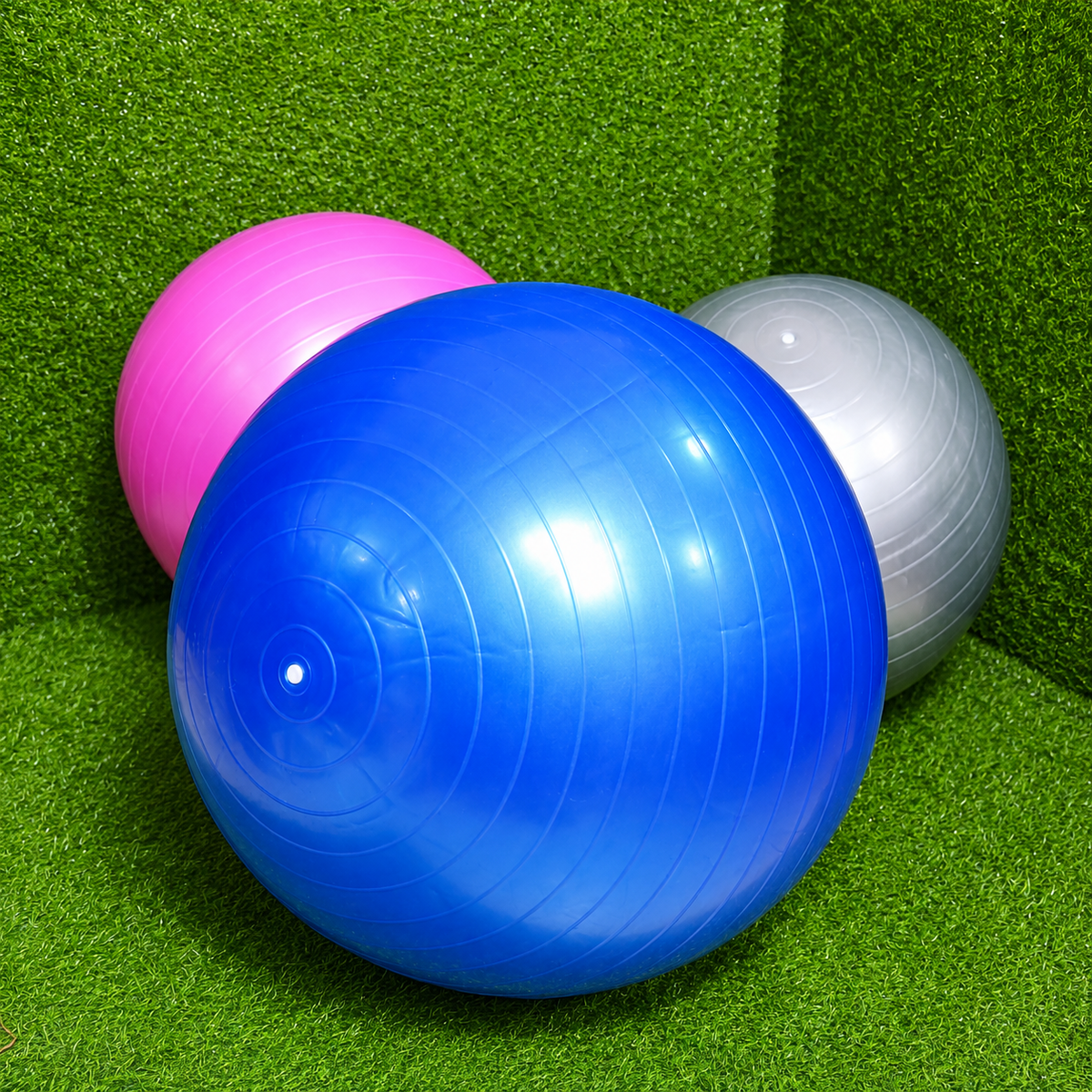 Pelota De Yoga Pilates 75cm – Balón Inflable Antideslizante Con Inflador Para Fitness Y Rehabilitación
