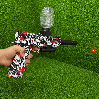 Pistola Eléctrica Lanzadora De Bolas De Gel – Juego Recreativo Recargable Con Gafas Para Niños Desde 8 Años