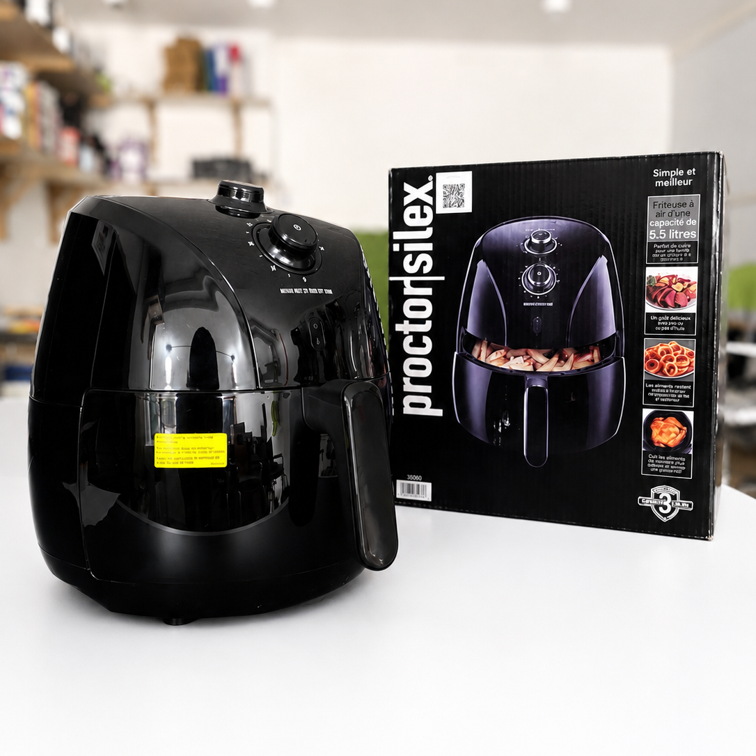Freidora De Aire 5.5L Proctor Silex 35060 – Cocina Saludable Sin Aceite Con Gran Capacidad Y Potencia