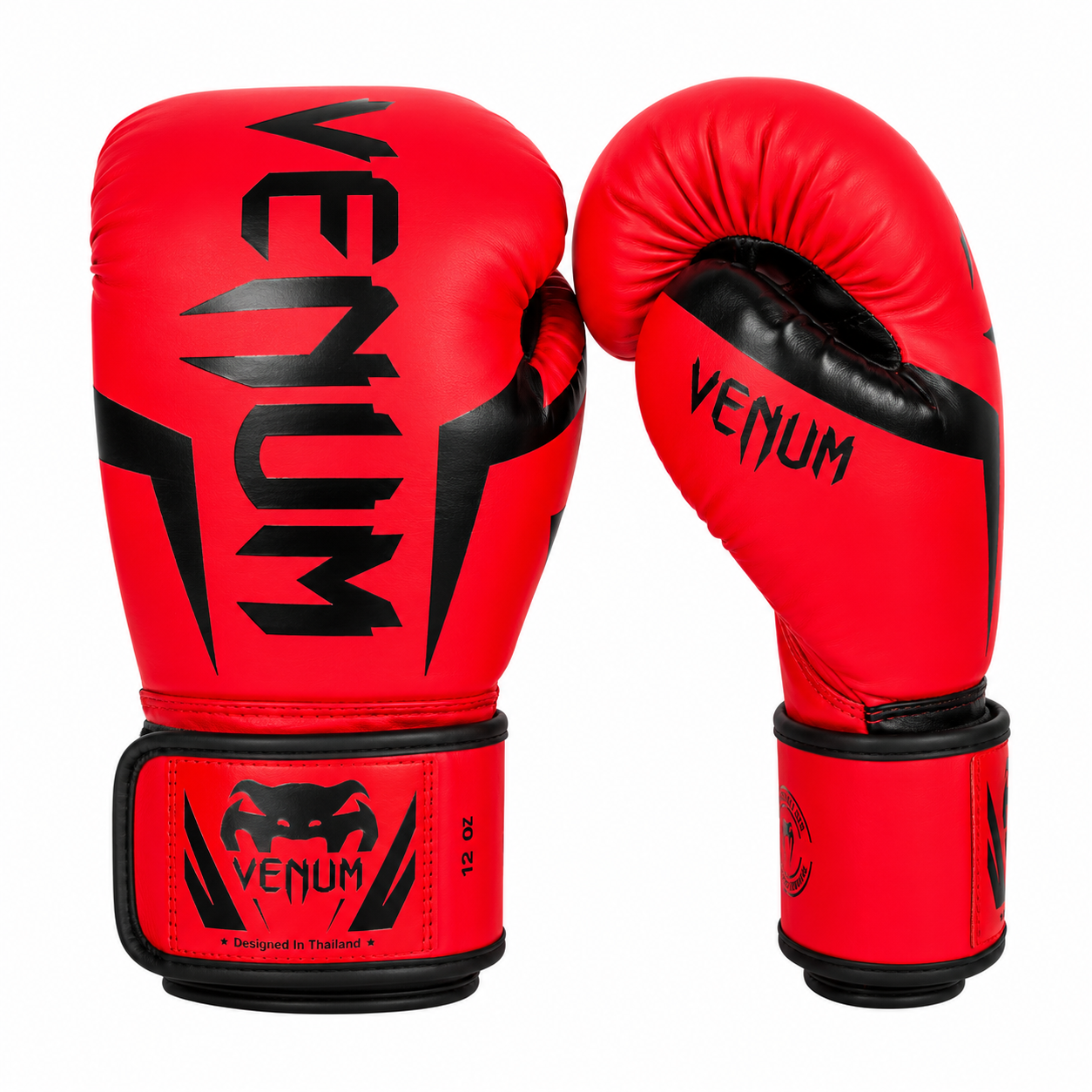 Guantes Venum para Boxeo Funda Negra y Cierre de Velcro Ajustable