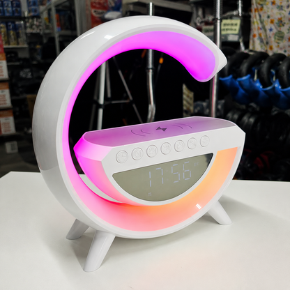 Parlante G 6 En 1 Bluetooth LED Despertador – Luz LED Inteligente Multifuncional