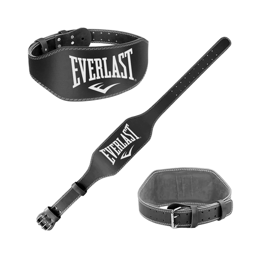 Cinturón De Gimnasio Everlast Para Pesas – Soporte Lumbar Para Entrenamiento De Fuerza