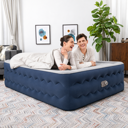 Colchón Inflable Bestway 6716Q Queen Size 51cm Con Bomba Eléctrica Incorporada