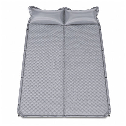 Colchoneta de Camping 2 Personas Con Almohadas Integradas 190x130cm