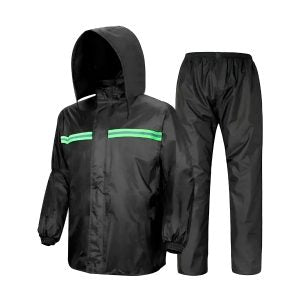 Conjunto Reflectivo Impermebale Para Lluvia Para Motociclista