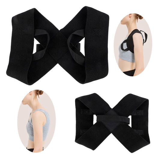 Corrector De Espalda Postura Lumbar Faja Soporte En 8 Elástico