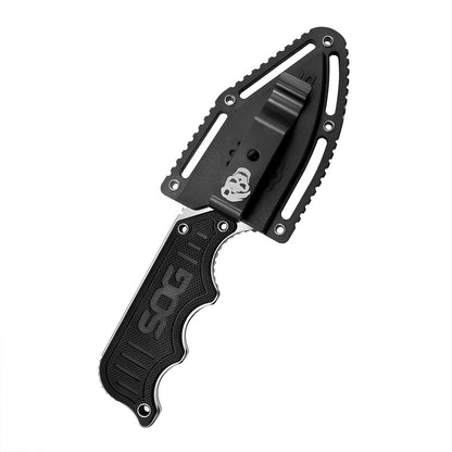 Cuchillo Navaja Táctico SOG Hoja Fina Bolsillo + Estuche De Polímero