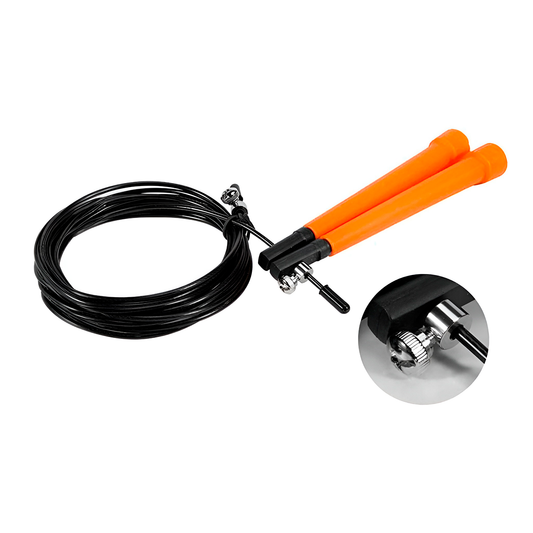 Cuerda De Saltar Ajustable Cable De Aluminio 3 Metros – Soga Ligera Y Veloz Para Entrenamiento Intensivo
