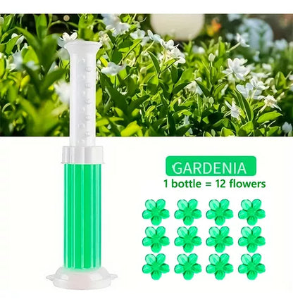 Desinfectante Aromatizante Para Inodoro En Forma De Flor Limpiador En Gel