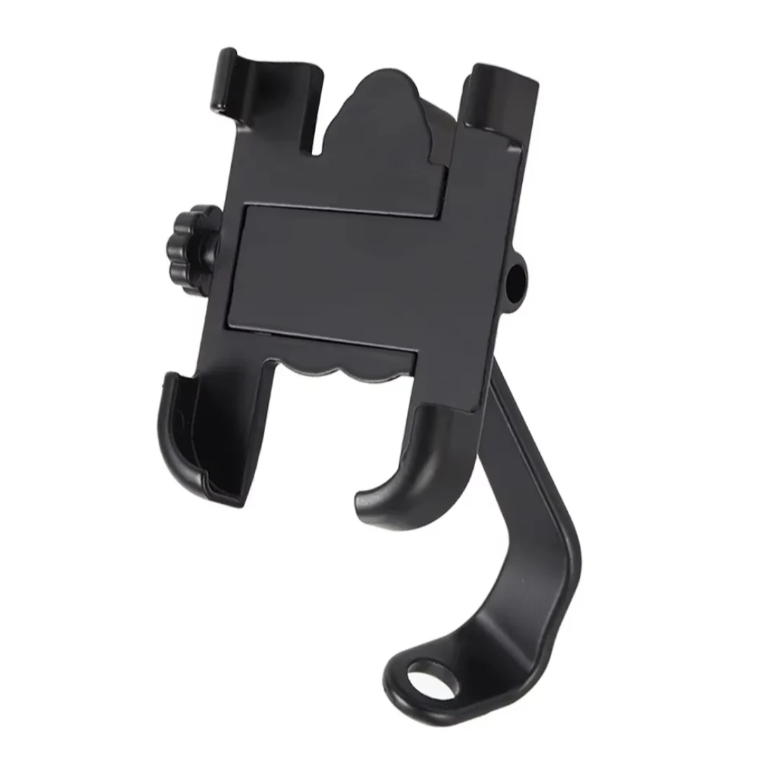 Soporte De Telefono Celular Moto Universal De Aluminio – Ajustable, Reforzado Para Manillar