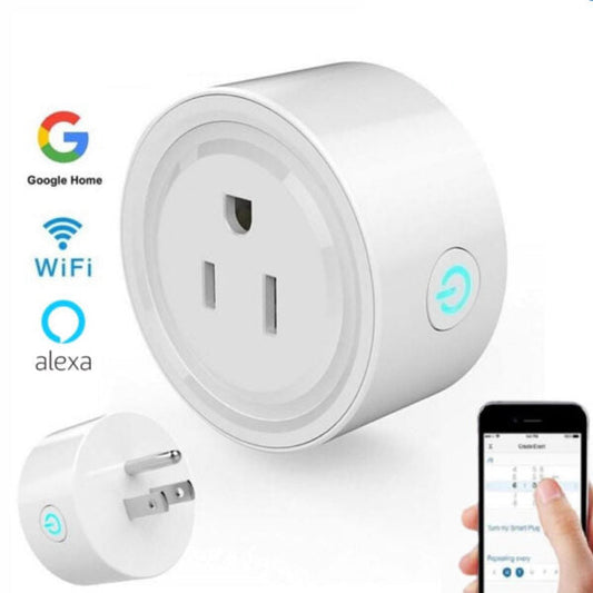Enchufe Inteligente Wifi Smart Plug – Control Remoto Por App Para Automatización Del Hogar