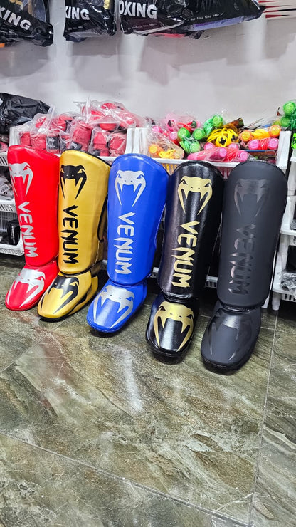 Espinilleras Venum Tibiales Boxeo – Protección Para Muay Thai, Kick Boxing Y Mma En Varios Colores