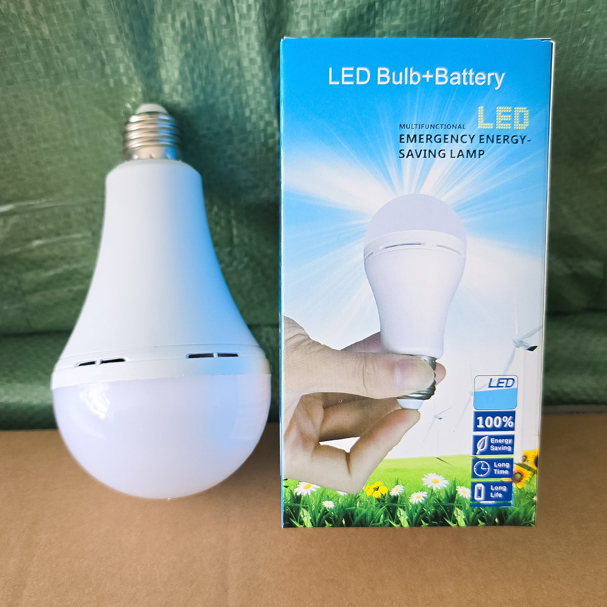 Foco LED Recargable De 7W 9W 12W Y 15W Diseño Tradicional – Bombillo De Emergencia Económico Con Rosca E27