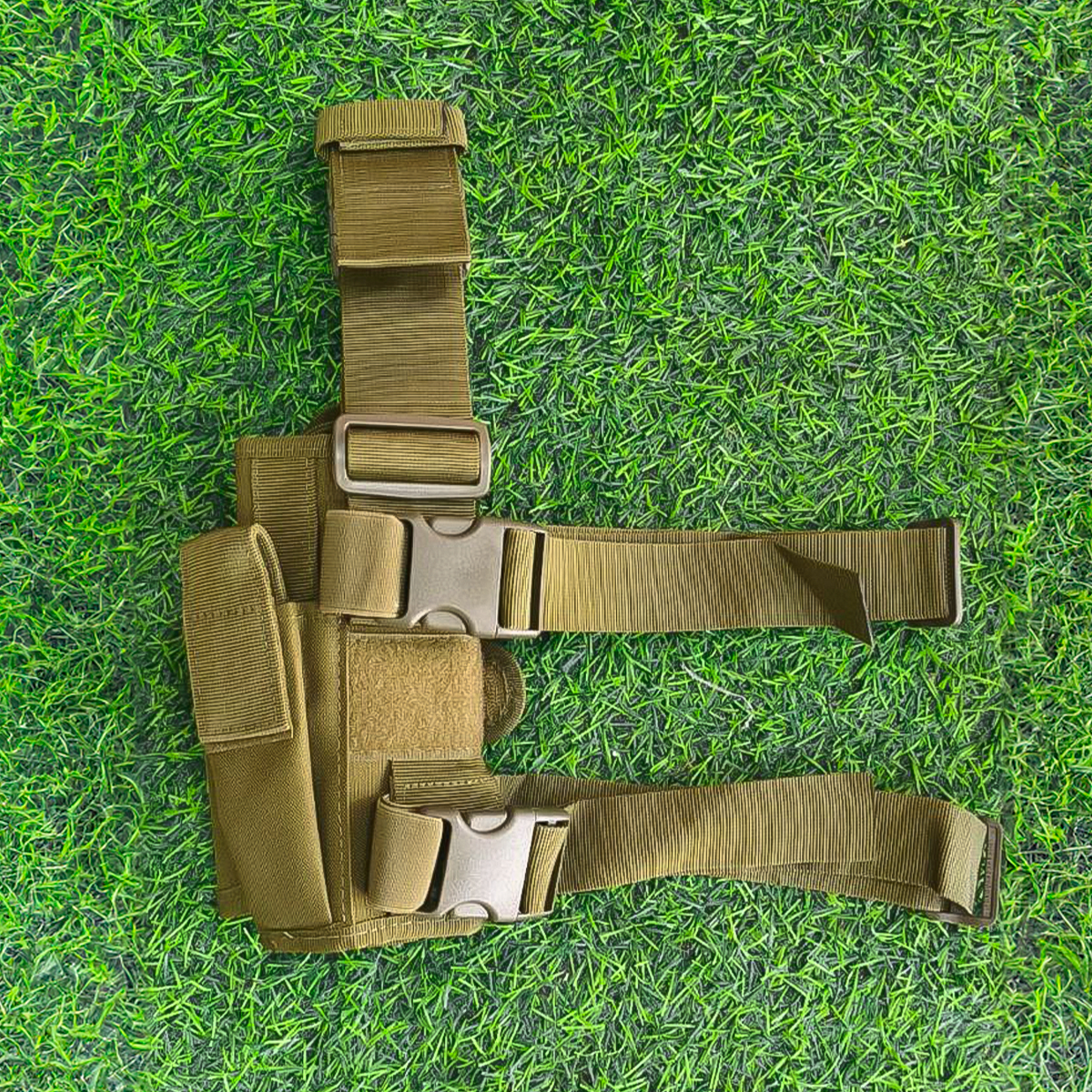 Funda Táctica De Pierna Para Pistola – Soporte Militar Y Policial Ajustable Para Armas Compactas Y Grandes