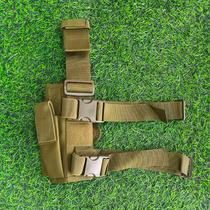 Funda Táctica De Pierna Para Pistola – Soporte Militar Y Policial Ajustable Para Armas Compactas Y Grandes