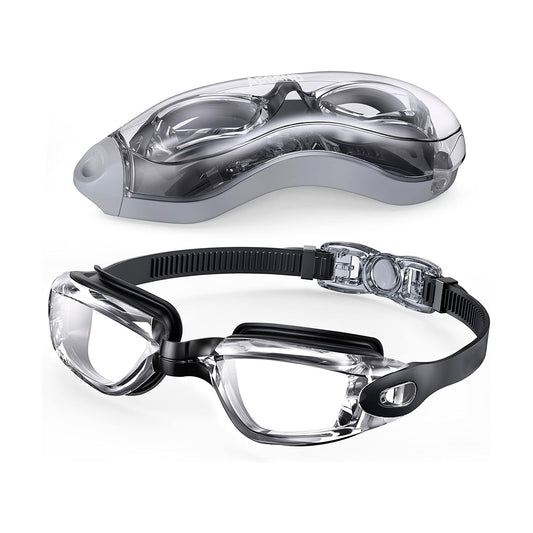 Gafas De Natación Unisex Con Estuche – Diseño Profesional Para Adultos