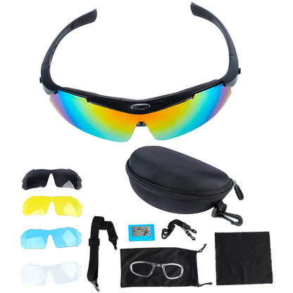 Gafas Oakley Deportivas Tacticas Con Lentes Intercambiables + Estuche