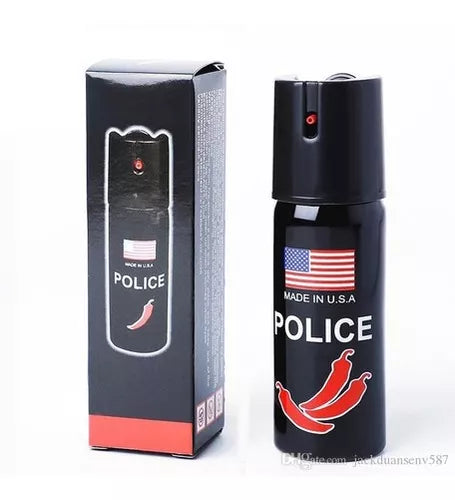 Gas Pimienta 60ML Defensa Personal Police Nato USA Gas Defensivo