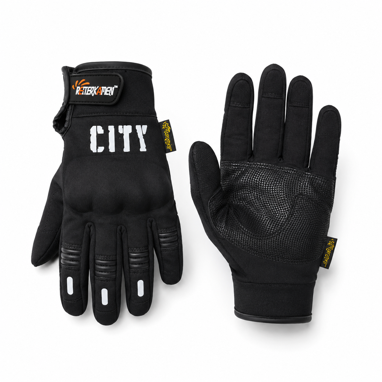 Guantes City para Moto con Protección, Pantalla Táctil y Diseño Deportivo Urbano
