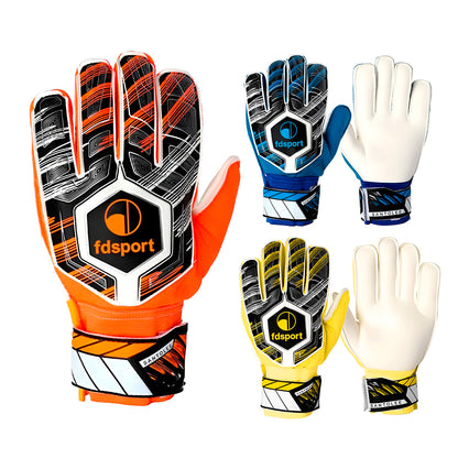 Guantes De Arquero FDsport Para Fútbol – Látex Antideslizante Y Muñequera Ajustable Para Niños Y Adolescentes